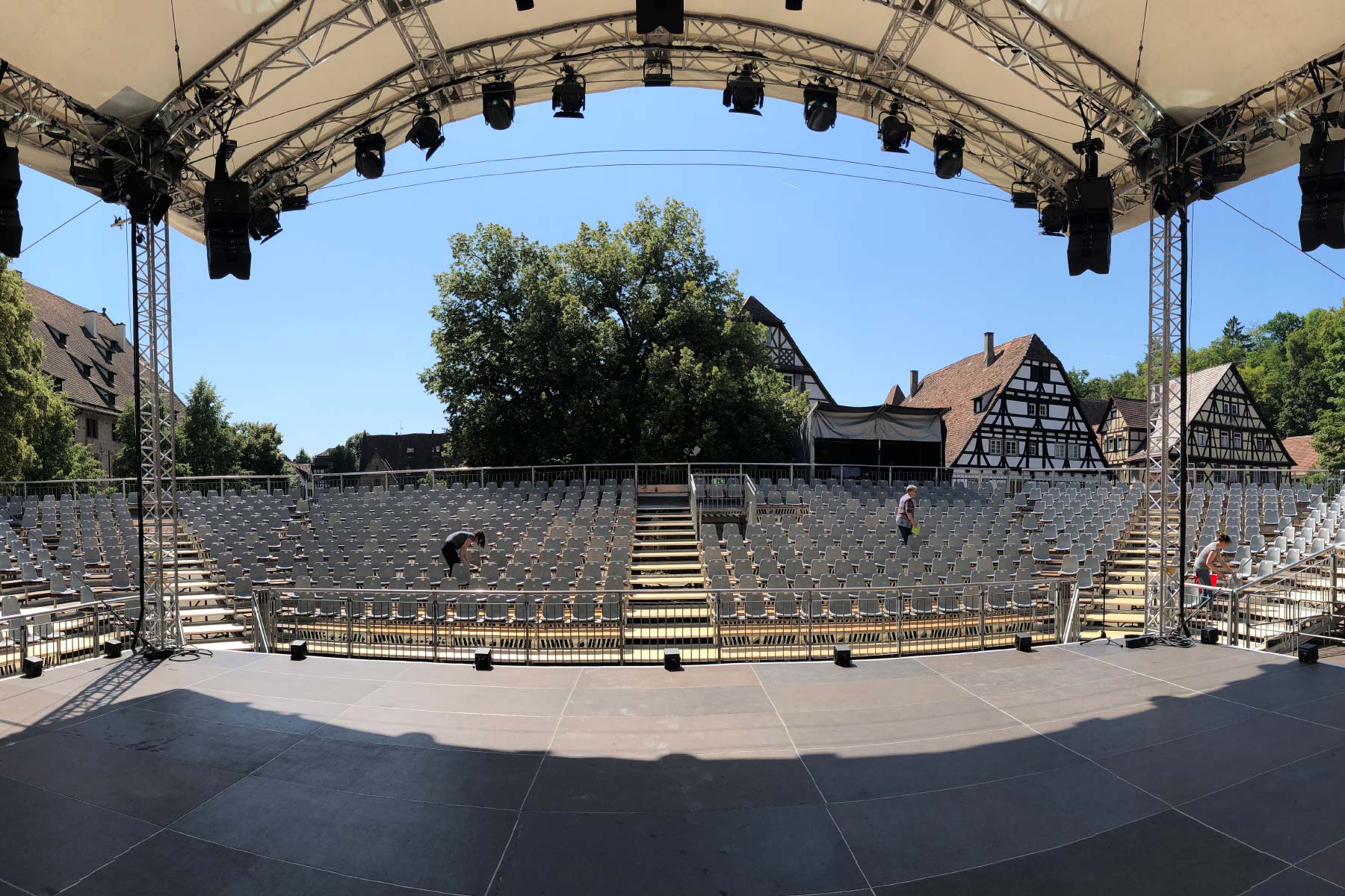 Bender Tribünen, Bühnen und Stadien für Kultur Veranstaltungen Events383